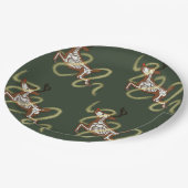 Assiettes En Carton Reindeer Skeleton (Angle)