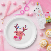 Assiettes En Carton Reinder (Fête)