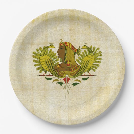 Assiettes En Carton reine Cléopatra (Devant)