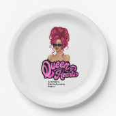 Assiettes En Carton Reine des Coeurs (Devant)