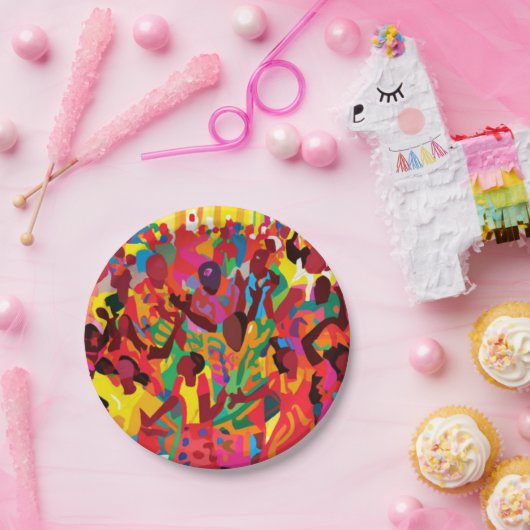 Assiettes En Carton Réjouissez-Vous Et Sentez L'Esprit Saint (Fête)