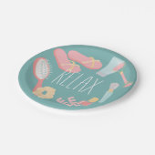 Assiettes En Carton Relaxez les choses Spas autour (Angle)