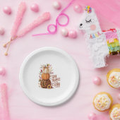 Assiettes En Carton Remercie le Seigneur, tombe Citrouille (Fête)