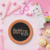 Assiettes En Carton Remerciements à la bienheureuse guépard'impression (Fête)