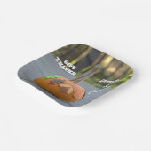 Assiettes En Carton Remerciements La Turquie Remercie Citrouille (Angulaire)