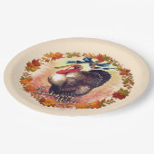 Assiettes En Carton Remercier la Turquie (Angle)