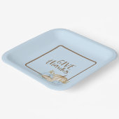 Assiettes En Carton Remerciez-nous de nous avoir remis Paper Plate (Angulaire)