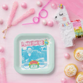 Assiettes En Carton Rencontrez-moi à Central Perk Neon Graphic (Fête)