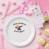 Assiettes En Carton Rendre le Dabbing génial à nouveau Design Classic (Fête)