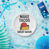 Assiettes En Carton Rendre sa grandeur à Tacos (Fête)