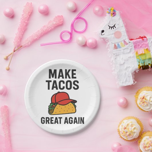 Assiettes En Carton Rendre sa grandeur à Tacos (Fête)