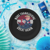 Assiettes En Carton Rendre Thanksgiving grand à nouveau Trumpkin - P c (Fête)