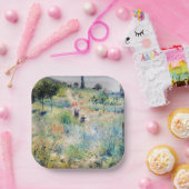 Assiettes En Carton Renoir - Chemin menant à travers l'herbe haute (Fête)