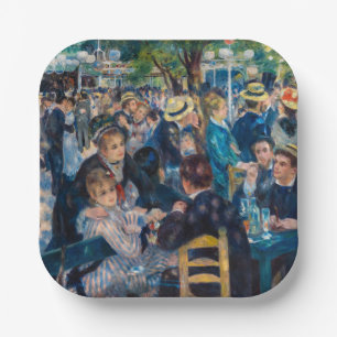 Assiettes En Carton Renoir - Danse au Moulin de la Galette