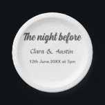 Assiettes En Carton Répétition dîner la nuit avant simple minimum m<br><div class="desc">conception</div>