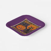 Assiettes En Carton Réplique "Scaredy Cat" vers 1950 (Angulaire)