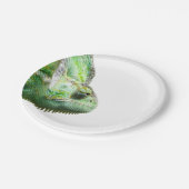 Assiettes En Carton Reptile exotique (Angle)