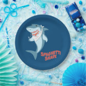 Assiettes En Carton Requin spaghetti (Fête)