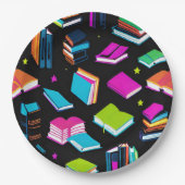 Assiettes En Carton Réservation Colorée (Devant)