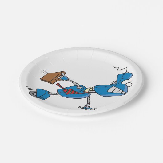 Assiettes En Carton Responsable de l'entreprise Robot (Angle)