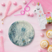 Assiettes En Carton Ressort bleu (Fête)