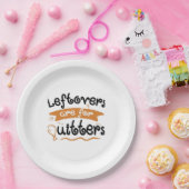 Assiettes En Carton Reste Pour Quitters Thanksgiving Diner (Fête)