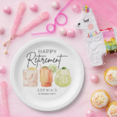 Assiettes En Carton Retirement Party (Fête)