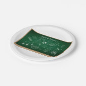 Assiettes En Carton Retour à l'école Science Chalkboard Éducation (Angle)