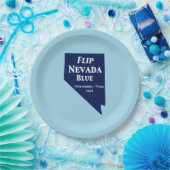 Assiettes En Carton Retourner Nevada Blue en 2024 (Fête)