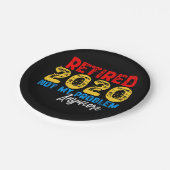 Assiettes En Carton Retraité 2020 Plus mon problème (Angle)