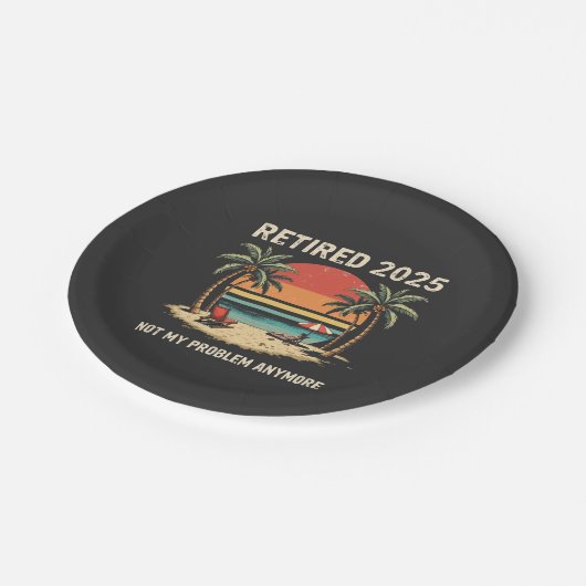 Assiettes En Carton Retraite 2025 Plus mon problème (Angle)