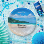 Assiettes En Carton Retraite...C'est beau (Fête)