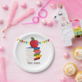 Assiettes En Carton retraite d'enseignant, Apple, retraite d'enseignan (Fête)