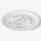 Assiettes En Carton Retraite ou service long (Angle)