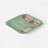 Assiettes En Carton Retro Christmas Cheer ! (Angulaire)