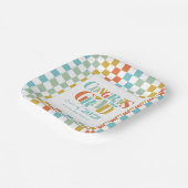 Assiettes En Carton Retro Class of Congrats Graduation   (Angulaire)