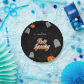 Assiettes En Carton Retro Deux Éffrayant 2ème fête d'anniversaire d'Ha (Fête)