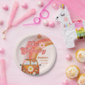 Assiettes En Carton Retro deux Super Daisy Flower fête d'anniversaire (Fête)