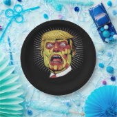 Assiettes En Carton Retro Halloween (Fête)