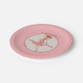 Assiettes En Carton Retro Maman Redhead 2 Baby shower Party (Angle)