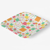 Assiettes En Carton Retro Mod Citrus (Angulaire)