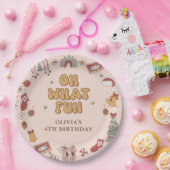 Assiettes En Carton Retro Rainbow Super Noël fête d'anniversaire (Fête)