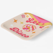 Assiettes En Carton Retro Super les années 70 Disco N'importe quel âge (Angulaire)