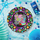 Assiettes En Carton Retro Teacher  Paper Plate (Fête)