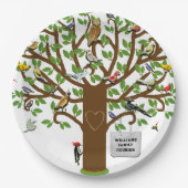 Assiettes En Carton Réunion familiale (Devant)