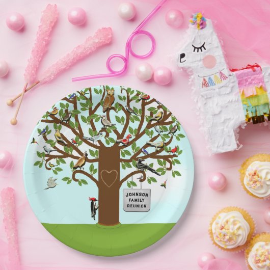 Assiettes En Carton Réunion familiale (Fête)