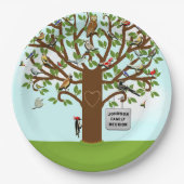 Assiettes En Carton Réunion familiale (Devant)