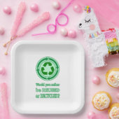 Assiettes En Carton Réutiliser et recycler (Fête)