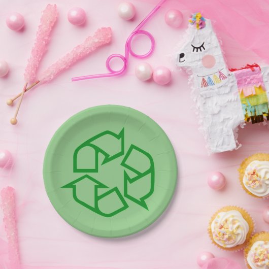 Assiettes En Carton Réutilisez les plaques à papier de signe (Fête)