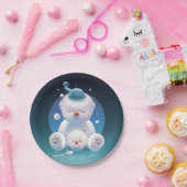 Assiettes En Carton Rêve de Bichon Ice Shaver (Fête)